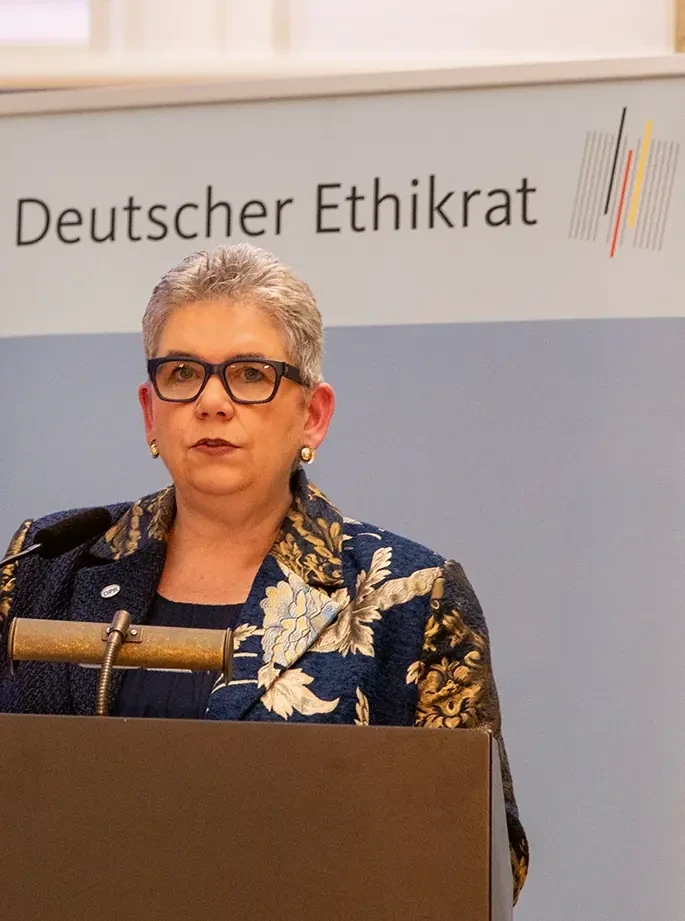 Christine Vogler beim Deutschen Ethikrat